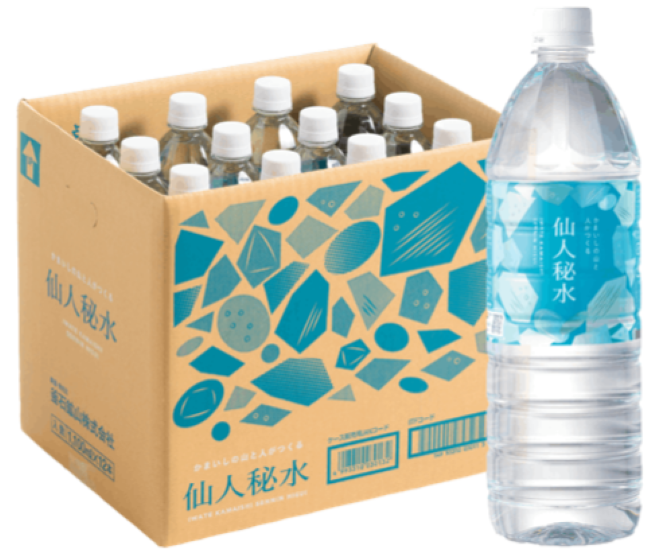 日鉄鉱業優待内容：ミネラルウォーター（仙人秘水）